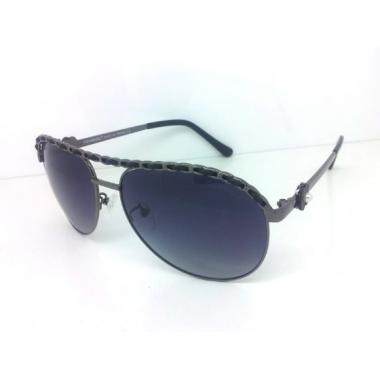 Chanel Gun Color High-grade Metal Sunglass HM11757