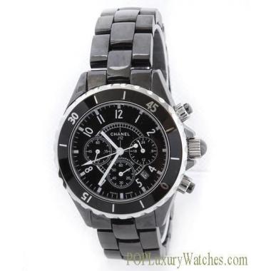 Chanel Stainless Steel Black Watches Replica