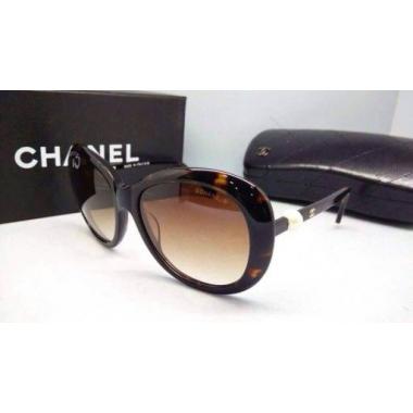 Chanel Tortoiseshell Oval Sunglass