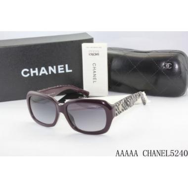 Replica Chanel Grey Purple Sunglasses