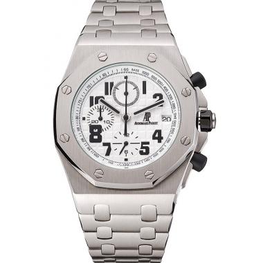 Cheap Audemars Piguet Royal Oak Offshore White Dial Stainless Steel Case And Bracelet