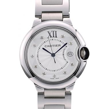 Cheap Cartier Ballon Bleu 38mm White Dial Stainless Steel Case And Bracelet