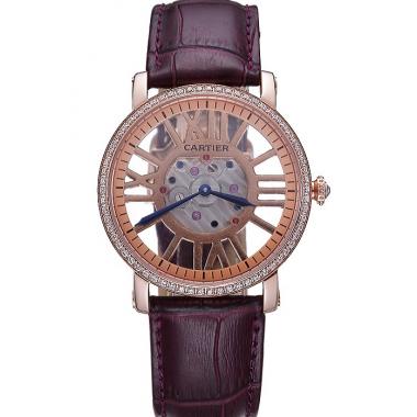 Cartier Rotonde Skeleton Flying Tourbillon Purple 621963