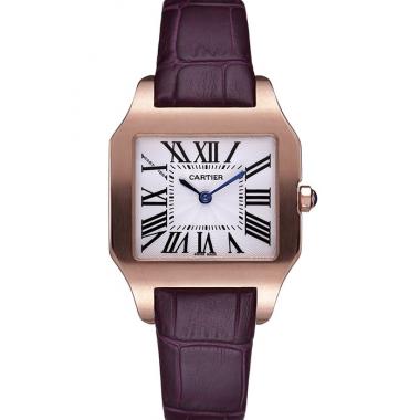 Cheap Cartier Santos 100 Polished Rose Gold Bezel 621921