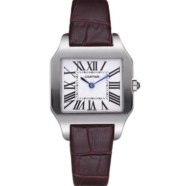 Cheap Cartier Santos 100 Polished Stainless Steel Bezel 621923