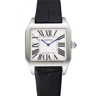 Cartier Santos 100 Polished Stainless Steel Bezel 621931 Replica