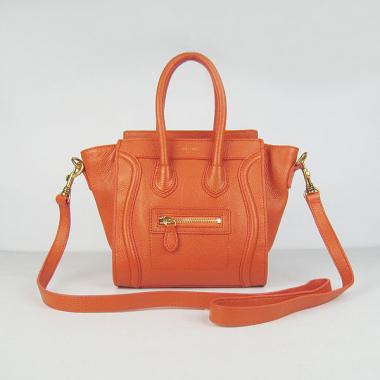 Celine 1008 2way Orange Handbag Replica HM03741