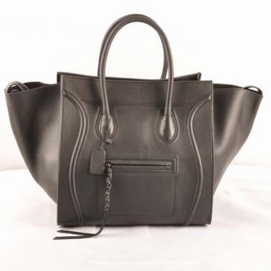 Replica Celine  306 Cow Leather Coffee Handbag