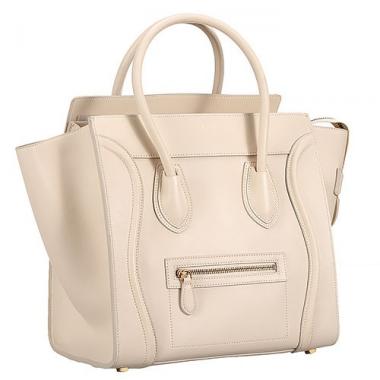 Celine Luggage Mini Beige  Gold Hardware 18926734