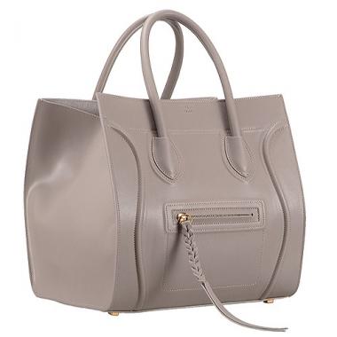 Celine Luggage Phantom Tote Grey