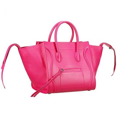 Replica Celine Phantom Medium Fuchsia