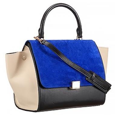 Celine Trapeze Blue Bag 607303 Replica