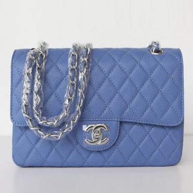 Replica Chanel  Flap bags 01112 Blue Small Cross Body Bag