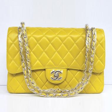 Chanel  Flap bags 01113 Lambskin Medium Cross Body Bag