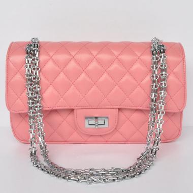 Cheap Chanel 2.55 Reissue Flap 1112 Pink Lambskin Ladies Handbag