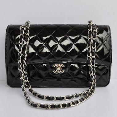 Chanel  Flap bags 1112 Black Cross Body Bag Ladies Free Shipping