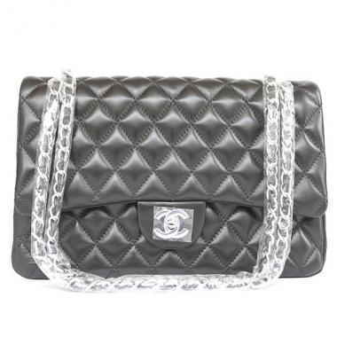 Chanel  Flap bags 1113 Black Lambskin Cross Body Bag