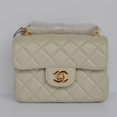 Chanel  Flap bags 1115 White Lambskin Ladies