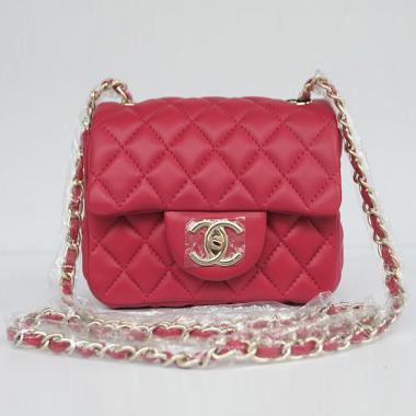 Chanel  Flap bags 1115 Pink Lambskin Cross Body Bag