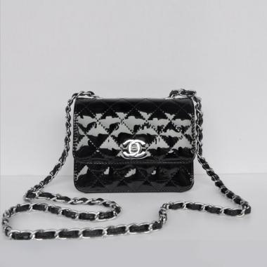 Quality Chanel  Flap bags 1118 Black Cross Body Bag Ladies