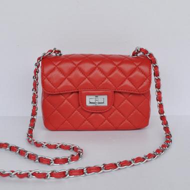 Replica Chanel 2.55 Reissue Flap 1155 Red Lambskin 2way