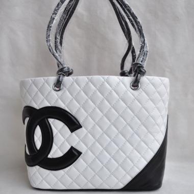 Replica Chanel Cambon Bags 25169 Black Lambskin Small Bag HM11656