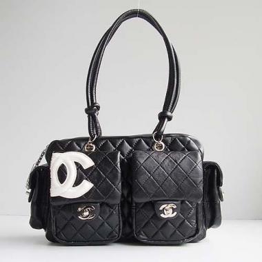 Cheap Chanel Cambon bags 25173 Lambskin HandBags Ladies