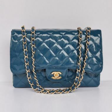 Chanel Flap Bags 28600 Blue Cross Body Bag Ladies HM00756