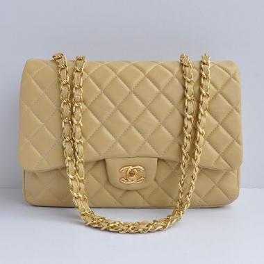 Chanel  Flap bags 28600 Apricot Cross Body Bag Ladies Replica