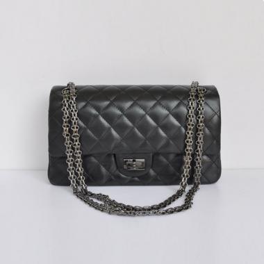 Replica Chanel 2.55 Reissue Flap 30226 Black Lambskin Ladies Handbags