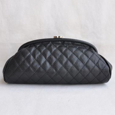 Chanel Clutches 35487 Cow Leather Evening Bag Ladies Replica