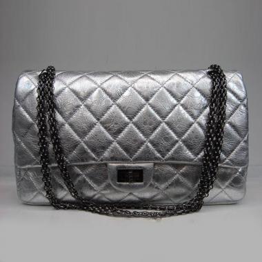 Chanel 2.55 Reissue Flap 35490 Silver Cross Body Bag Ladies Replica