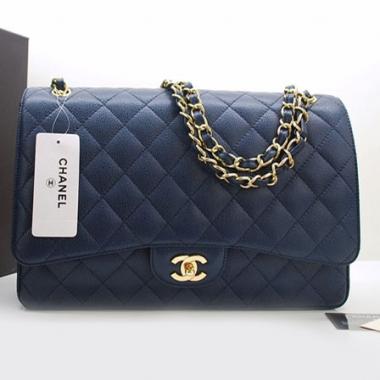 Chanel 36070 Blue Medium 2way Replica