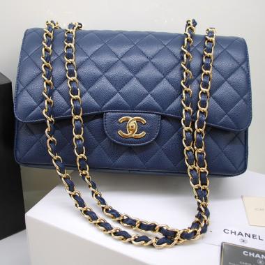 Replica Quality Chanel 36076 Blue Medium Ladies Handbags