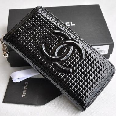 Chanel Wallet 37246 Cow Leather Small Ladies Wallet