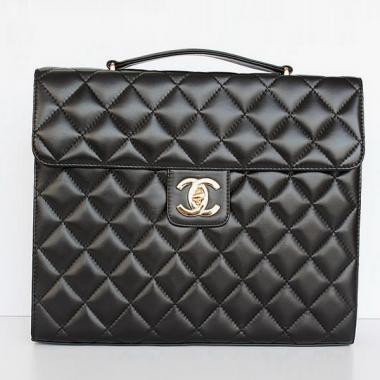 Chanel  bags 46870 Black Large Ladies Bag