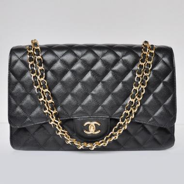 Quality Chanel 47600 Black 2way Ladies