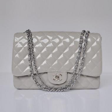 Chanel  Flap bags 47600 Grey Medium Ladies Bag