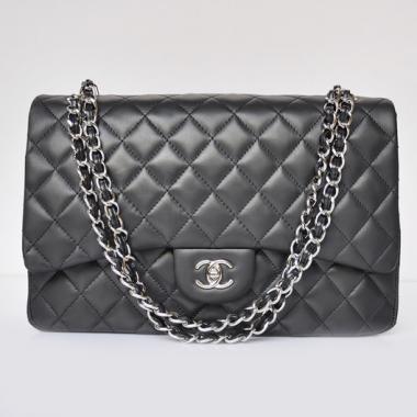 Cheap Chanel 47600 Black Medium 2way