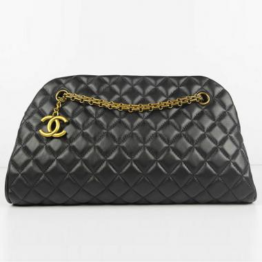 Chanel Bowling Bags 49854 Black Medium Ladies Bag