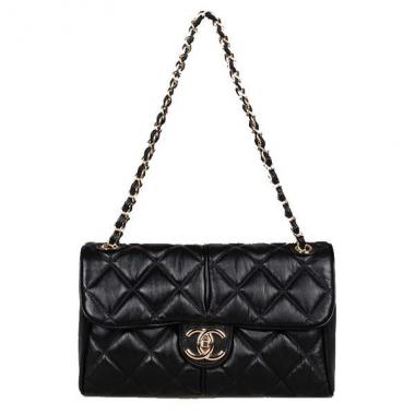 Chanel Bubble Bags 52157 Black Lambskin Ladies Bags