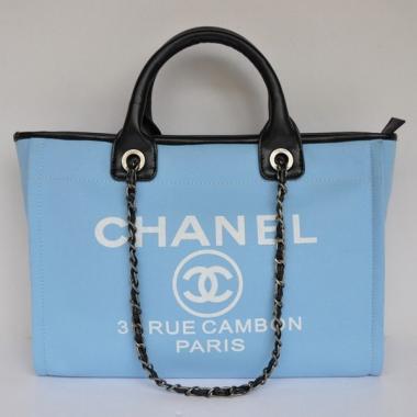 Replica Chanel 2024 New Chanel 66941 Blue Large 2way