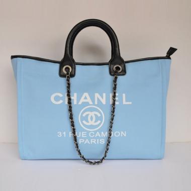 Chanel 2024 New Chanel 66942 Canvas Large Ladies Bag