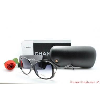 Chanel Black Oval Sunglass HM07721