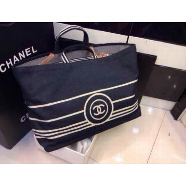 Chanel Handbag Small Blue Shoulder Bag Denim