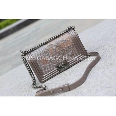 Chanel Paris Dallas Calfskin Shoulder Bag Silver