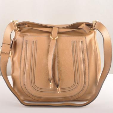 Replica Chloe  90296 Cross Body Bag Lambskin Apricot