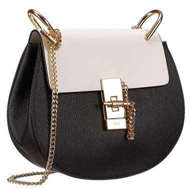 Chloe Drew Bag Black And White