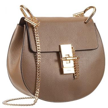 Chloe Drew Bag Taupe