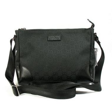 Gucci Messenger bags 114273 Black Canvas Small Handbag